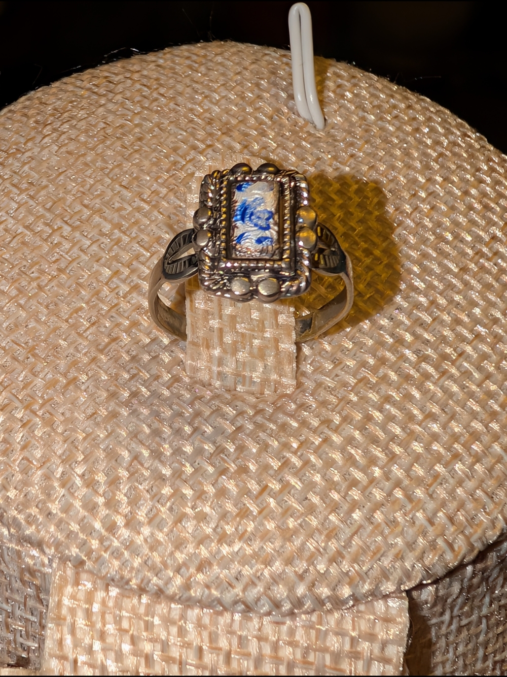 Vintage Enamel Ring
